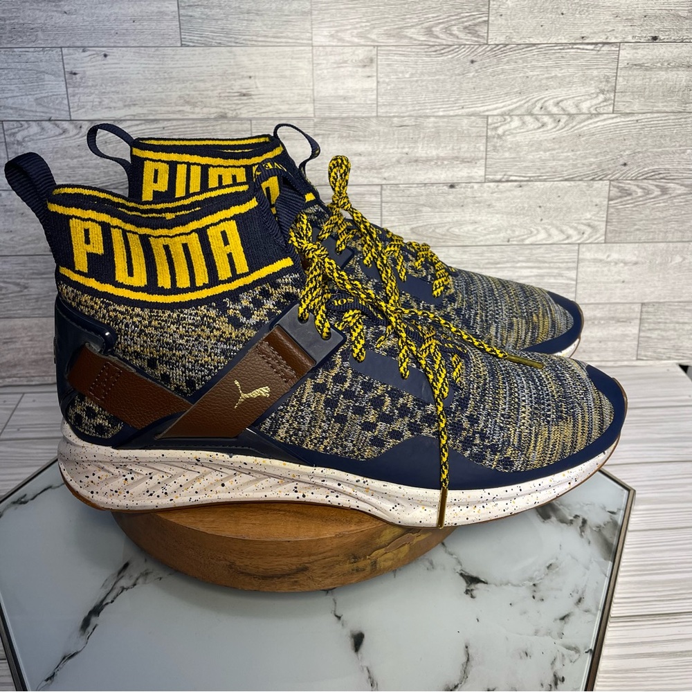 Puma Ignite EvoKNIT High Top Evertrack Trainers